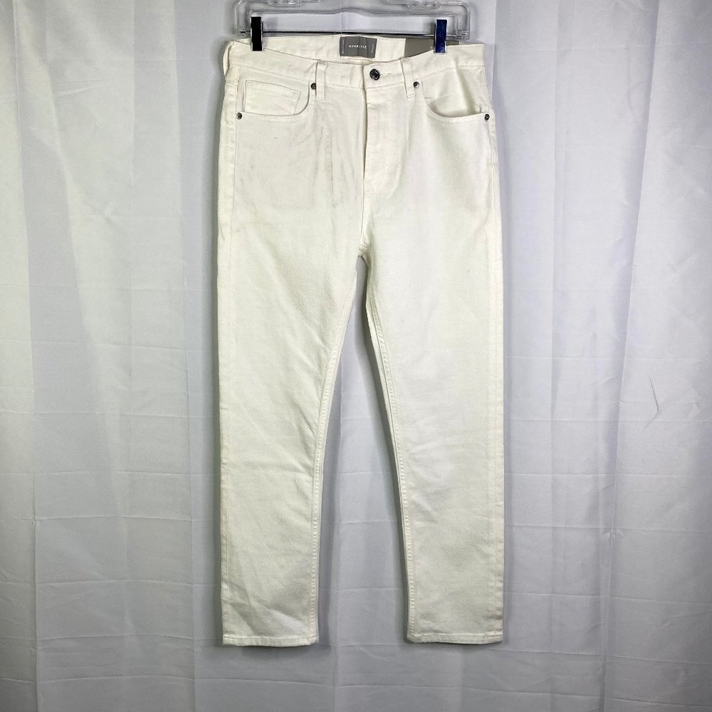 everlane women's white modern boyfriend SZ 28